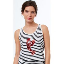 Etam - Top piżamowy Jeanne. Piżamy marki Etam. W wyprzedaży za 39.90 zł.