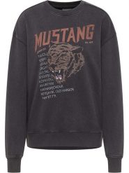 Mustang Bluza w kolorze antracytowym rozmiar: S. Czarne bluzy Mustang, s, bez wzorów, z bawełny, bez kaptura. Za 123.53 zł.