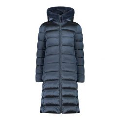 Płaszcz damski turystyczne CMP 34K0046F. Niebieskie płaszcze CMP, l, bez wzorów, sportowe, bez kaptura. Za 549.00 zł.