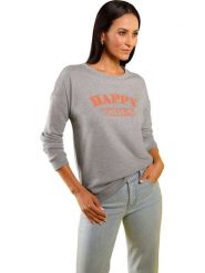 Heine Bluza w kolorze szarym rozmiar: 36. Szare bluzy Heine, bez wzorów, bez ramiączek, bez kaptura. Za 68.95 zł.