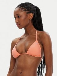 Guess Góra od bikini E4GJ00 LY00K Pomarańczowy Regular Fit. Brązowe bikini Guess, z aplikacjami, z syntetyku. Za 179.99 zł.