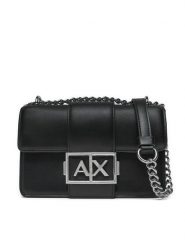 Armani Exchange Torebka XW000071 AF12039 UC001 Czarny. Czarne kopertówki Armani Exchange, bez wzorów, ze skóry, wizytowe, bez dodatków. Za 649.99 zł.