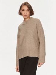 DAY BIRGER ÉT MIKKELSEN Sweter Josie 100420 Beżowy Regular Fit. Brązowe swetry DAY Birger et Mikkelsen, m, bez wzorów, z syntetyku, bez ramiączek. Za 479.99 zł.