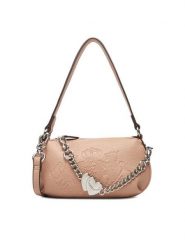 Juicy Couture Torebka CEO-BIJXT8994WVP Różowy. Czerwone torebki klasyczne Juicy Couture, bez wzorów, z materiału, bez dodatków. Za 249.99 zł.