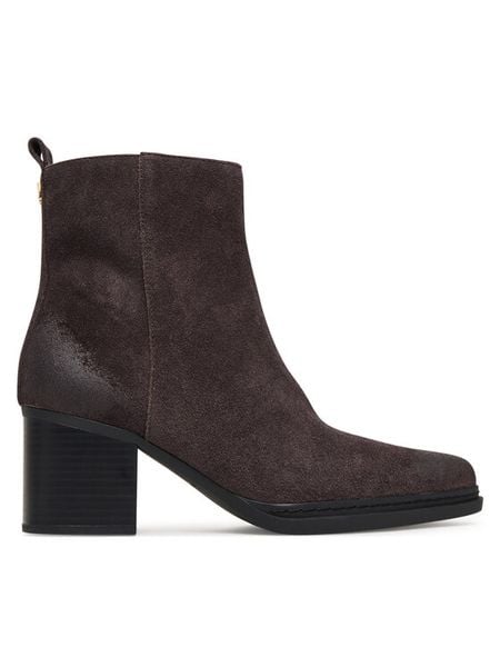 MICHAEL Michael Kors Botki Lex 40F5LXME5S Brązowy. Brązowe botki MICHAEL Michael Kors, bez wzorów, ze skóry, bez obcasa, na słupku, bez zapięcia. Za 769.99 zł.