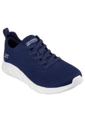 Buty damskie SKECHERS BOBS Sport B Flex Lo granatowe 117591-NVY lekkie 40. Niebieskie buty treningowe Skechers, na wiosnę, bez wzorów, z dzianiny, bez zapięcia. Za 249.00 zł.