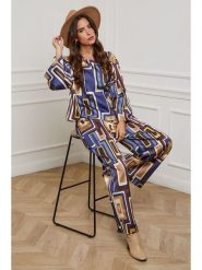 L'armoire de Suzette Bluzka w kolorze niebieskim rozmiar: 38/40. Niebieskie bluzki L'armoire de Suzette, l, bez wzorów, klasyczne, bez kołnierzyka, bez ramiączek. Za 65.99 zł.