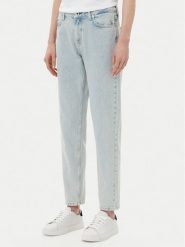 Karl Lagerfeld Jeans Jeansy A2W10057 Niebieski Mom Fit. Niebieskie jeansy Karl Lagerfeld Jeans, bez wzorów, z bawełny. Za 279.99 zł.