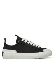 Coccinelle Trampki E4 SXG 24 01 01 Czarny. Czarne trampki Coccinelle, bez wzorów, z materiału, bez zapięcia. Za 639.99 zł.