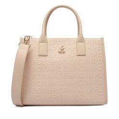 Torebka Beverly Hills Polo Club. Brązowe torebki klasyczne Beverly Hills Polo Club, bez wzorów, bez dodatków. Za 349.99 zł.