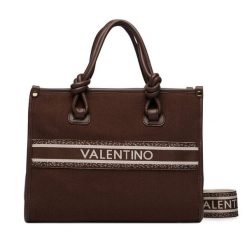 Torebka Valentino. Brązowe torebki klasyczne Valentino, bez wzorów, klasyczne, bez dodatków. Za 619.99 zł.