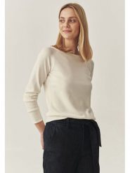 TATUUM Sweter "Brooke" w kolorze kremowym rozmiar: S. Brązowe swetry Tatuum, s, bez wzorów, bez ramiączek. Za 106.38 zł.