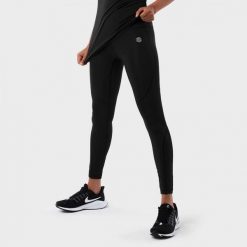 Legginsy dla kobiet Siroko Future Fit. Czarne legginsy SIROKO, bez wzorów. W wyprzedaży za 117.00 zł.