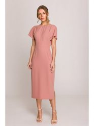 Stylove Sukienka w kolorze jasnoróżowym rozmiar: M. Różowe sukienki Stylove, m, bez wzorów, bez kołnierzyka, bez ramiączek, maxi. Za 243.27 zł.