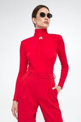 Body damskie ELISABETTA FRANCHI. Body i gorsety Elisabetta Franchi, bez wzorów, bez ramiączek. W wyprzedaży za 980.85 zł.