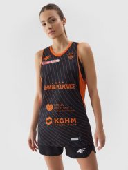 4F Tank top replika wyjazdowy z sezonu 2023/24 damski 4F x MKS Polkowice - multikolor XL. Topy 4f, xl, bez wzorów, z dzianiny, bez kołnierzyka, bez ramiączek. W wyprzedaży za 79.99 zł.