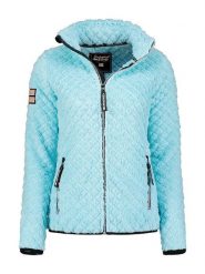 Geographical Norway Kurtka polarowa "Uparola" w kolorze błękitnym rozmiar: XL. Niebieskie kurtki Geographical Norway, xl, bez wzorów, z polaru, bez kaptura. Za 171.68 zł.