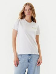 Converse T-Shirt Sea 10027759-A01 Biały Regular Fit. Białe t-shirty Converse, s, bez wzorów, z bawełny, bez kołnierzyka, bez ramiączek. Za 139.99 zł.
