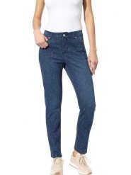 Heine Dżinsy - Slim fit - w kolorze niebieskim rozmiar: 36. Niebieskie jeansy Heine, bez wzorów, klasyczne. Za 70.57 zł.