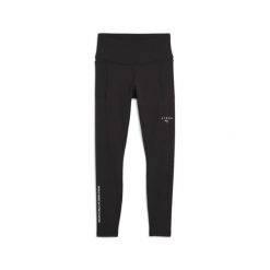 Damskie legginsy PUMA x HYROX CLOUDSPUN o pełnej długości PUMA Black. Czarne bielizna termoaktywna damska Puma, bez wzorów, bez ramiączek. W wyprzedaży za 231.25 zł.