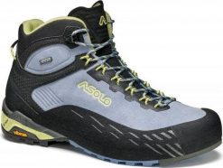 Buty trekkingowe Asolo Eldo Mid Lth Gv Gore-Tex Niebieskie Kobieta. Czarne buty trekkingowe Asolo, bez wzorów, z gore-texu, bez zapięcia, trekkingowe, gore-tex. Za 1,040.40 zł.