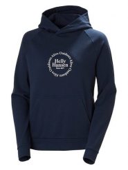 Helly Hansen Bluza "Core Graphic" w kolorze granatowym rozmiar: S. Niebieskie bluzy Helly Hansen, s, bez wzorów, bez ramiączek, z kapturem. Za 159.95 zł.