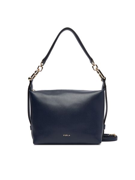 Furla Torebka Tonie Mini WE00877 A.0023 CN 2676S Granatowy. Niebieskie torebki klasyczne Furla, bez wzorów, ze skóry, bez dodatków. Za 1,199.00 zł.