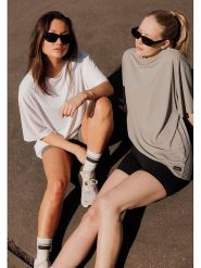Rethinkit Koszulka funkcyjna "Air" w kolorze białym rozmiar: L. Białe t-shirty sportowe Rethinkit, l, bez wzorów, z materiału, bez ramiączek, outdoorowe. Za 112.95 zł.