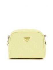 Guess Torebka 176299 Żółty. Żółte listonoszki Guess, z aplikacjami, ze skóry, bez dodatków. Za 549.99 zł.