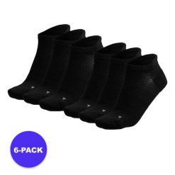 Skarpety Fitness Sneaker – 6 szt. – Czarne unisex. Czarne skarpetki XTREME, bez wzorów, z elastanu. W wyprzedaży za 148.10 zł.