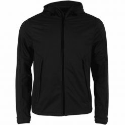 Kurtka puchowa Stanno Prime Softshell. Czarne kurtki STANNO, m, bez wzorów, prążkowane, eleganckie, z kapturem. Za 344.00 zł.