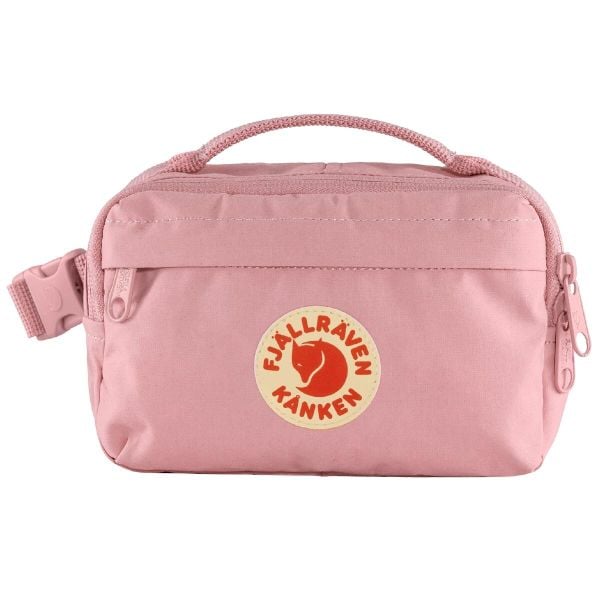 Saszetka Fjallraven Kanken Hip Pack - pink. Czerwone nerki i saszetki Fjällräven, bez wzorów, sportowe, bez dodatków. Za 213.99 zł.