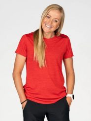 Damska koszulka do biegania Fusion. Brązowe t-shirty sportowe Fusion, xl, bez wzorów, z materiału, bez ramiączek, do biegania. Za 360.99 zł.