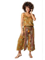 Ipanima Kombinezon w kolorze pomarańczowo-zielonym rozmiar: 34-40. Pomarańczowe kombinezony Ipanima, bez wzorów, bez kołnierzyka, bez ramiączek. Za 100.99 zł.