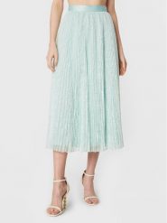 TWINSET Spódnica plisowana 231TP2691 Zielony Relaxed Fit. Zielone spódnice Twinset, bez wzorów, z syntetyku, midi. Za 1,509.00 zł.