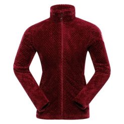 Bluza damska polarowa Alpine Pro Lomma bardzo ciepła. Czerwone bluzy z kapturem Alpine Pro, na jesień, l, bez wzorów, z materiału, bez kaptura, trekkingowe. Za 209.00 zł.