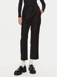 Weekend Max Mara Spodnie materiałowe Hateley 2425136052 Czarny Regular Fit. Czarne spodnie materiałowe Weekend Max Mara, bez wzorów, z materiału. Za 619.99 zł.