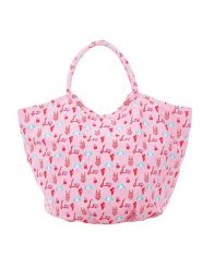 Overbeck and Friends Shopper bag "Beach Liffe" w kolorze jasnoróżowym - 63 x 45 x 29 cm rozmiar: onesize. Różowe shopper bag Overbeck and Friends, bez wzorów, z materiału, bez dodatków. Za 101.45 zł.