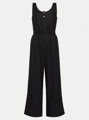 Roxy Kombinezon Sunshine Spirit ERJX603387 Czarny Regular Fit. Czarne sukienki Roxy, m, bez wzorów, z bawełny, bez kołnierzyka, bez ramiączek. Za 199.99 zł.