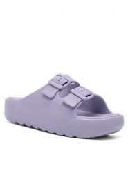 Gap Klapki GAO001F2SWLAVEGP Fioletowy. Fioletowe klapki GAP, bez wzorów, z tworzywa sztucznego, bez obcasa, bez zapięcia. Za 129.99 zł.