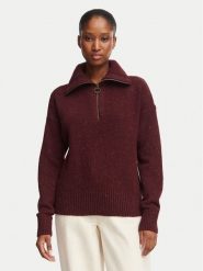 Barbour Sweter Lavensdale LKN1579RE97 Fioletowy Relaxed Fit. Fioletowe swetry Barbour, bez wzorów, z wełny, bez ramiączek. Za 724.99 zł.