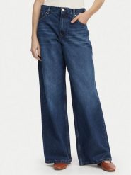 Tommy Hilfiger Jeansy WW0WW48567 Niebieski Loose Fit. Niebieskie jeansy Tommy Hilfiger, bez wzorów, z bawełny. Za 529.99 zł.