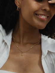 Paul Hewitt Naszyjnik z zawieszką - dł. 45 cm rozmiar: onesize. Żółte naszyjniki paul hewitt, z materiału, ze stali. Za 196.24 zł.