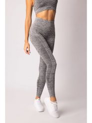 Spaio Legginsy sportowe "Melange" w kolorze szarym rozmiar: S. Szare legginsy Spaio, s, bez wzorów, z materiału, outdoorowe. Za 148.95 zł.