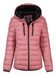 Geographical Norway Kurtka pikowana w kolorze jasnoróżowym rozmiar: XXL. Różowe kurtki Geographical Norway, xxl, bez wzorów, bez kaptura. Za 215.98 zł.