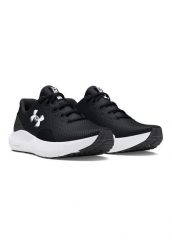 Buty do chodzenia damskie Under Armour 3027007001. Czarne buty do biegania Under Armour, bez wzorów, z materiału, bez zapięcia, do biegania. Za 190.99 zł.