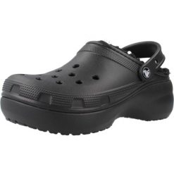 Tenisówki Crocs Model Lined Clog Kolor Czarny. Czarne trampki Crocs, bez wzorów, z gumy, bez zapięcia. Za 301.15 zł.