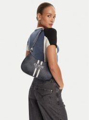 Guess Torebka HWOS96 72180 Czarny. Czarne torebki klasyczne Guess, z aplikacjami, ze skóry, bez dodatków. Za 549.99 zł.