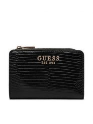 Guess Portfel SWKG95 31156 Czarny. Czarne portfele Guess, z aplikacjami, ze skóry. Za 219.99 zł.