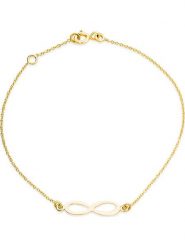 Revoni Złota bransoletka z elementem ozdobnym rozmiar: onesize. Żółte bransoletki Revoni, złote. Za 761.99 zł.